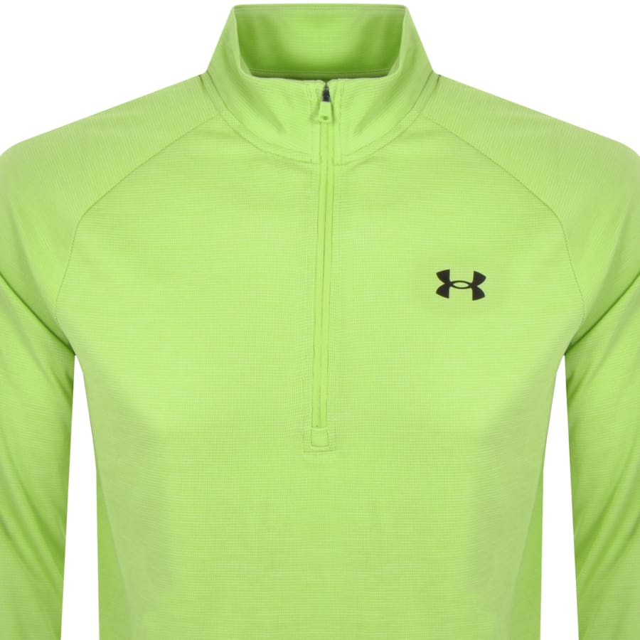 Under armour half zip heatgear top